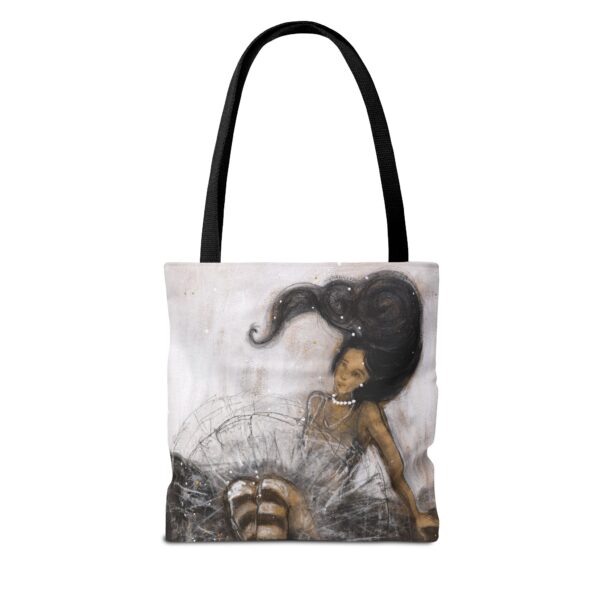 Elegant Ballet Girl Art Tote Bag - Stylish & Chic Gift for Fashion Lovers - Image 2