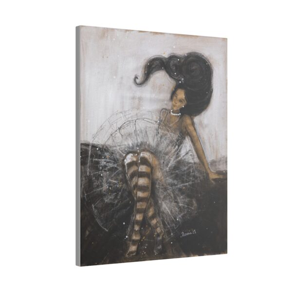 Elegant Giclée Print Canvas Wall Art - Fashionable Dance Girl - Image 2